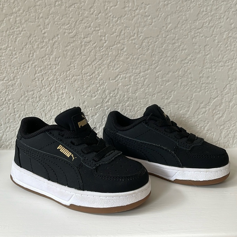 Puma Black Toddler Puma Caven 2.0 Nbk Shoes Size 5